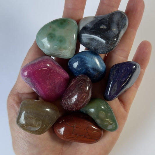 Agat mix lommesten 1 kg.