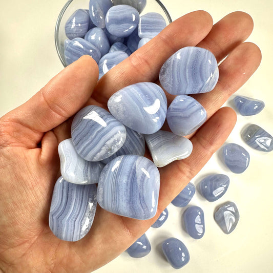 Agat blonde lommesten