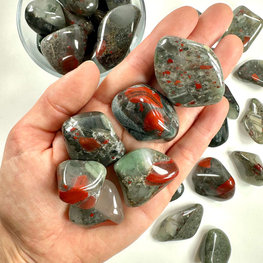 Jaspis vulkan lommesten