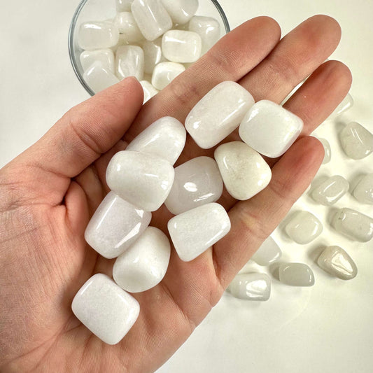 Jade mælk lommesten