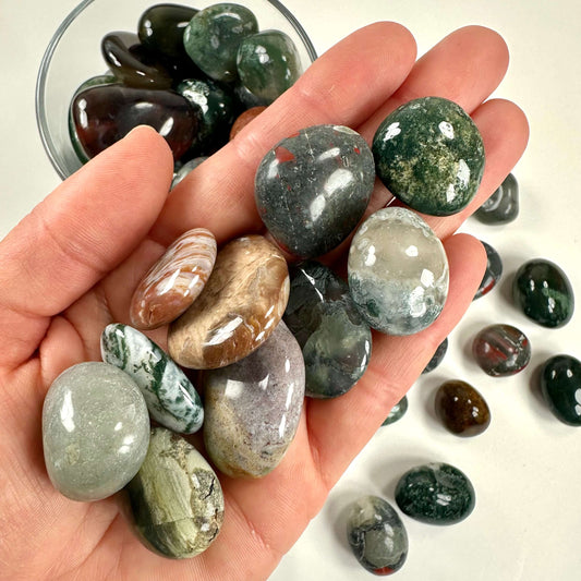 Jaspis indian lommesten