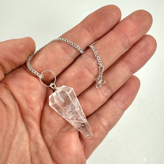 Bjergkrystal pendul 25stk.