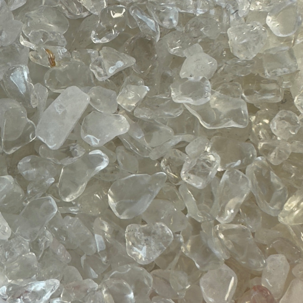 Bjergkrystal chips 1Kg.