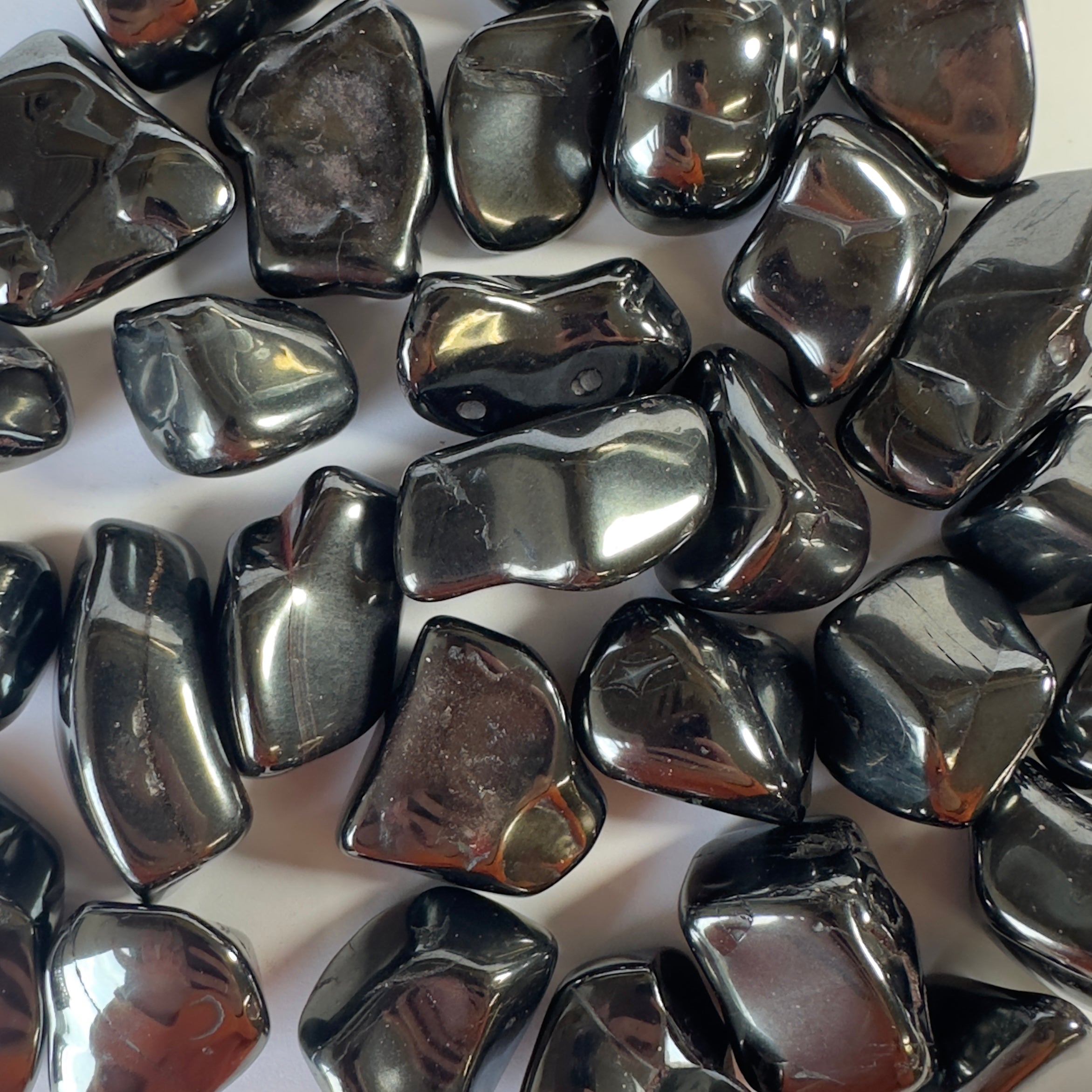 Hæmatit lommesten 1 kg.