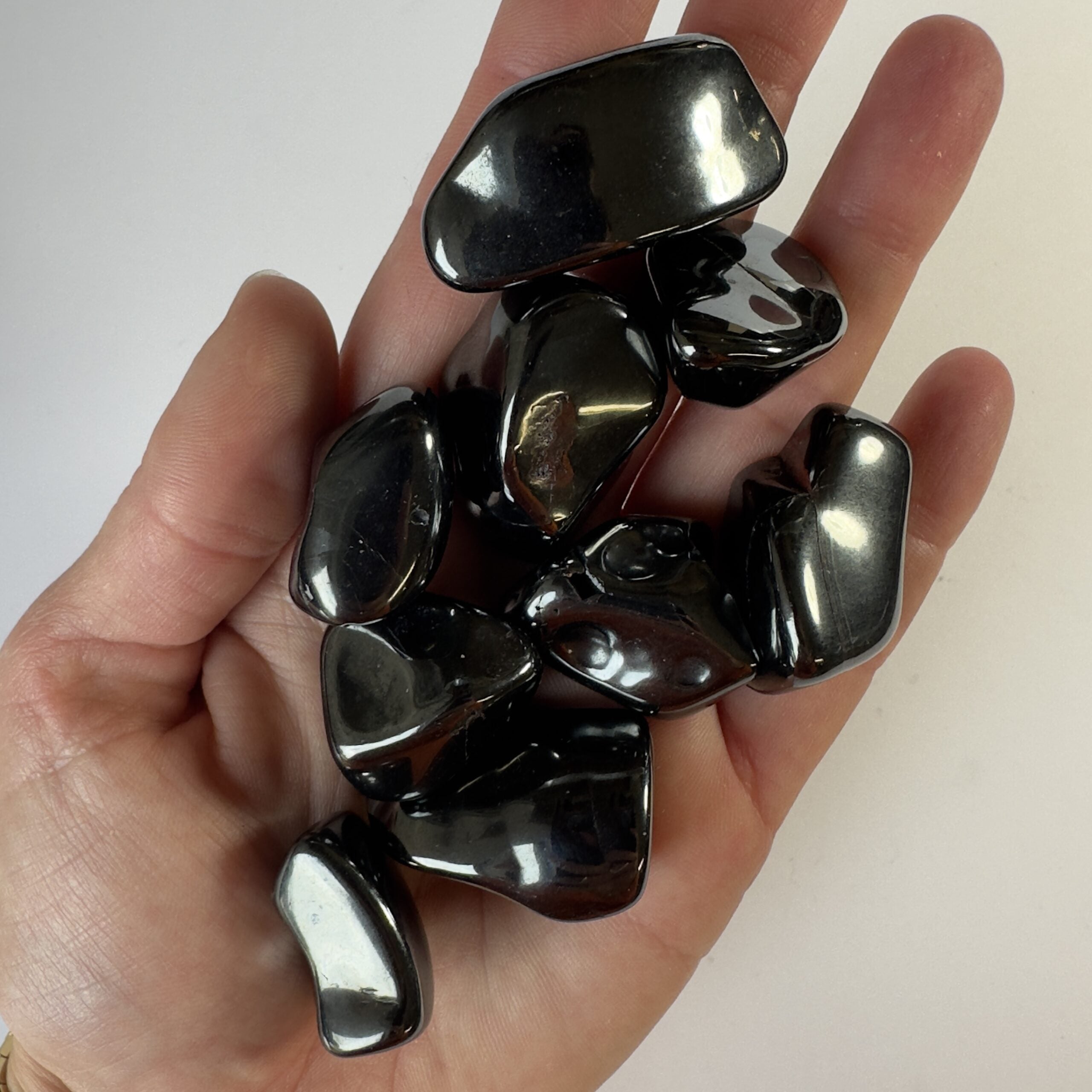 Hæmatit lommesten 1 kg.