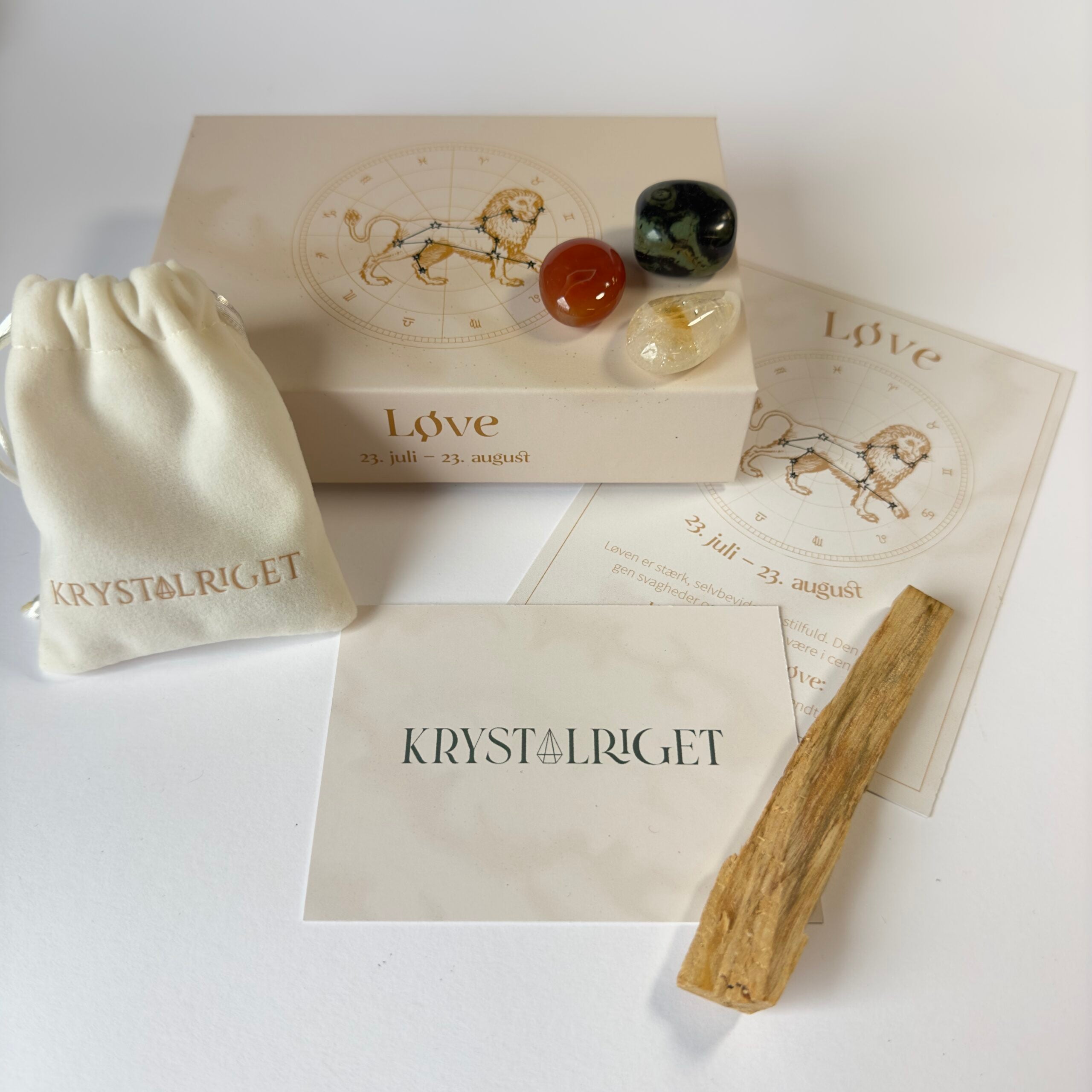 Stjernetegnsæske Løve Deluxe