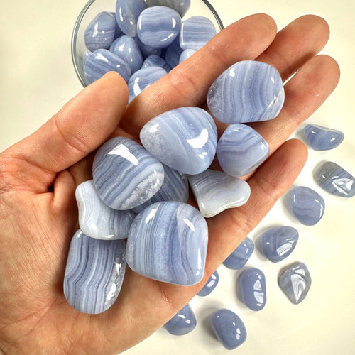 Agat blonde lommesten