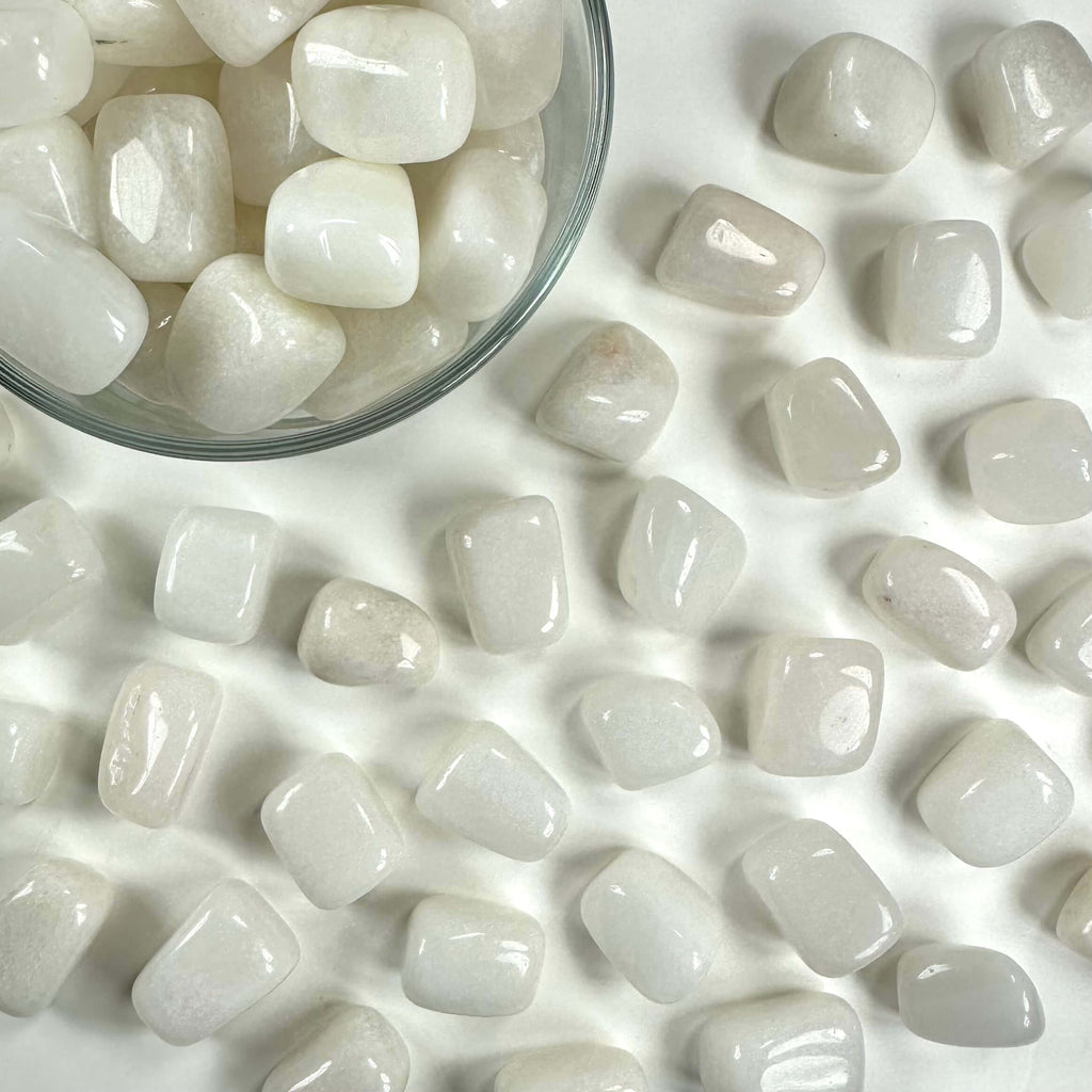 Jade mælk lommesten