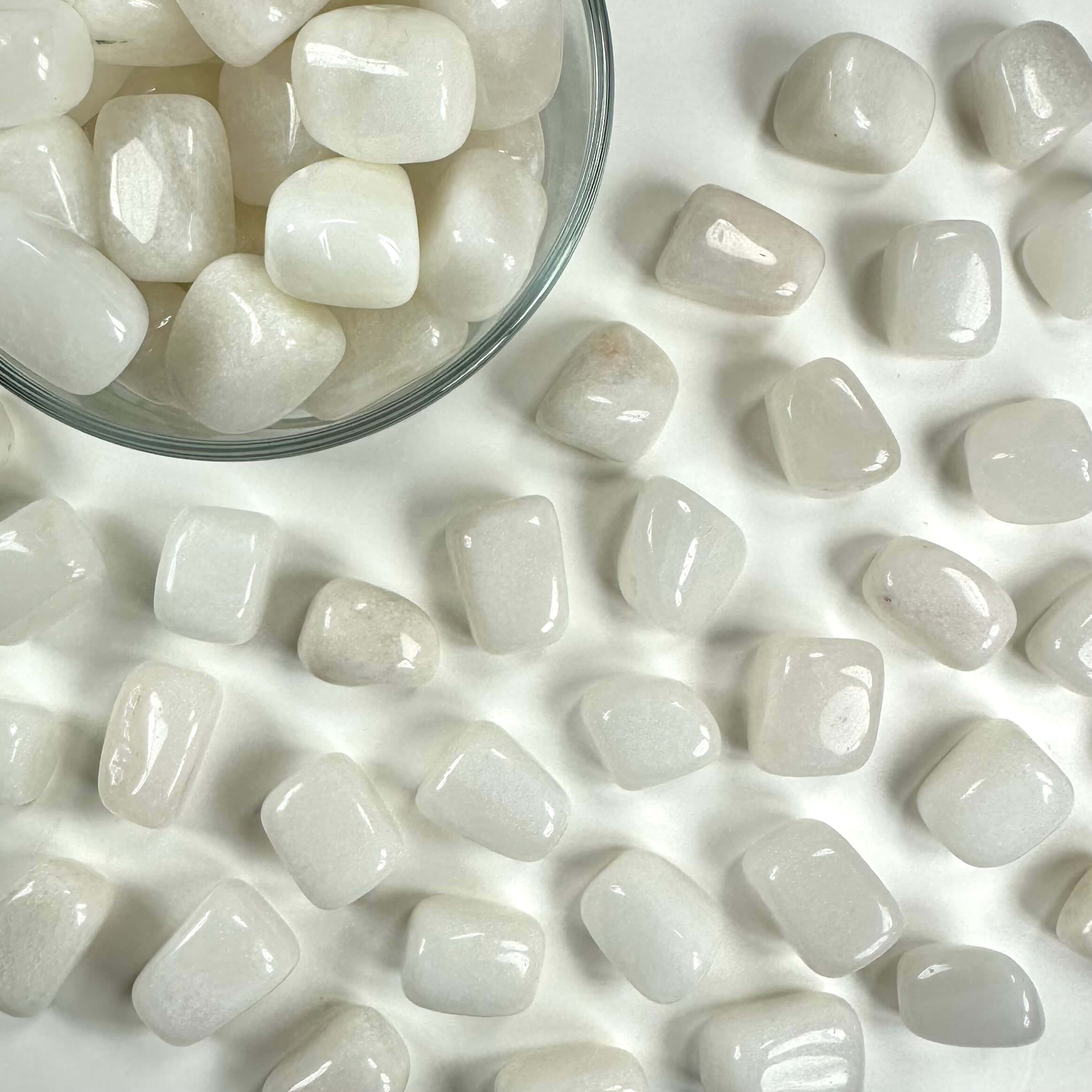 Jade mælk lommesten