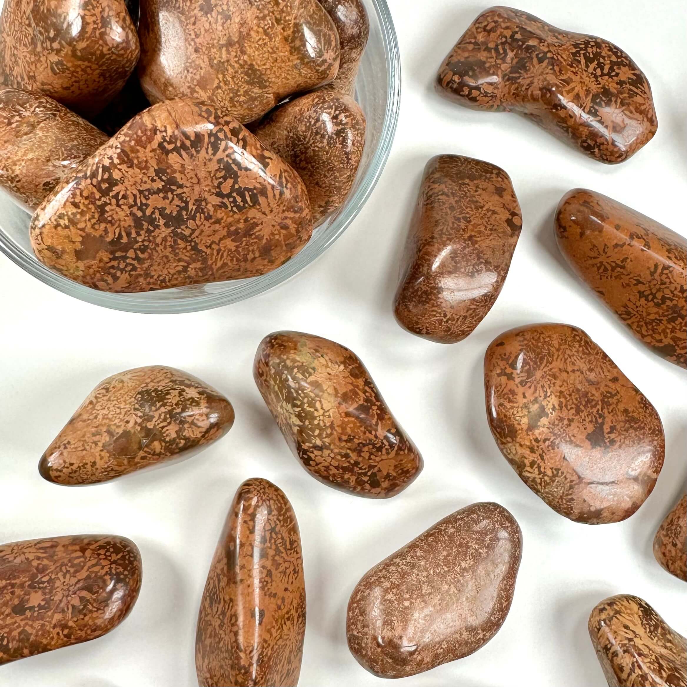 Jaspis stjerne lommesten