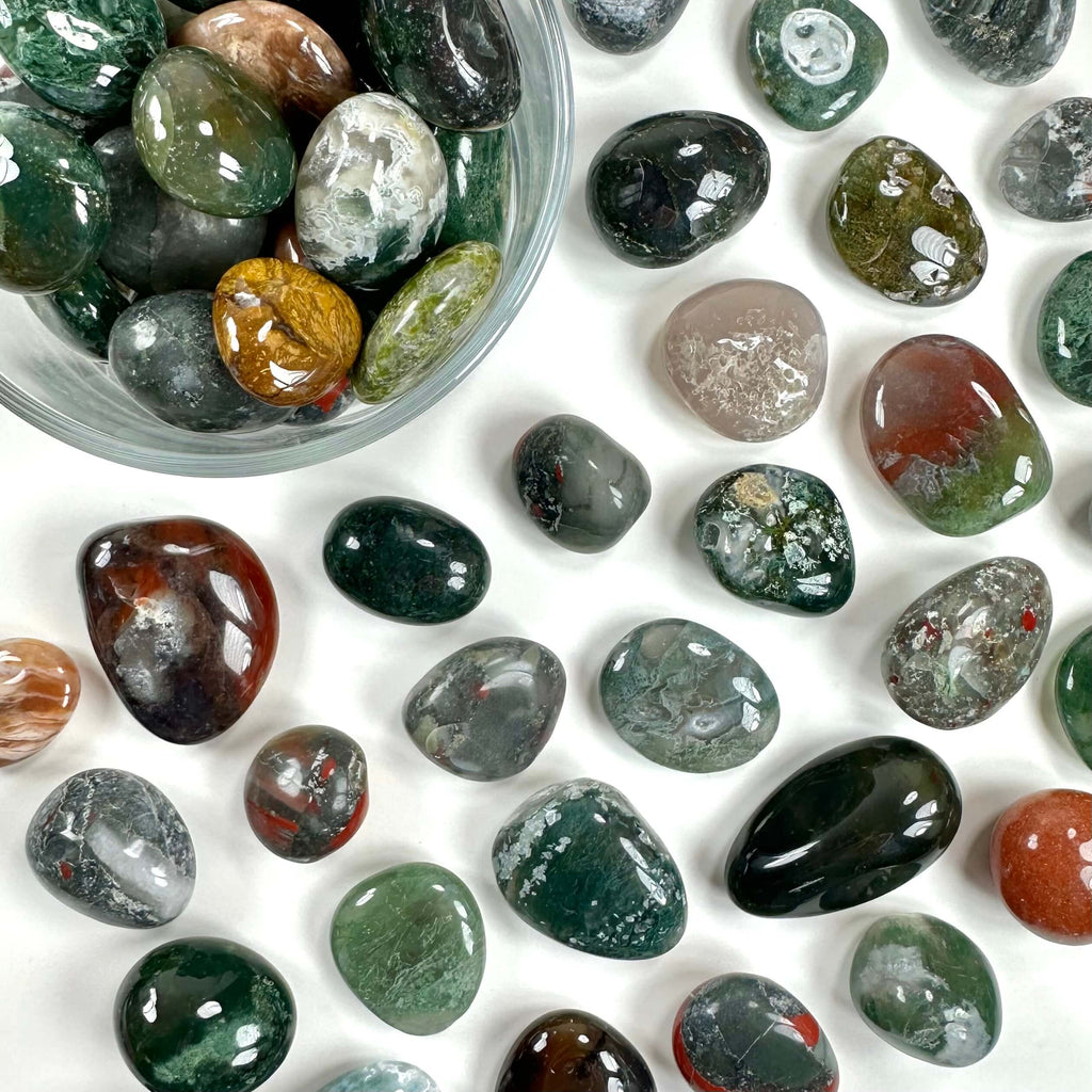 Jaspis indian lommesten