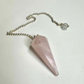 Rosenkvarts pendul 25stk.
