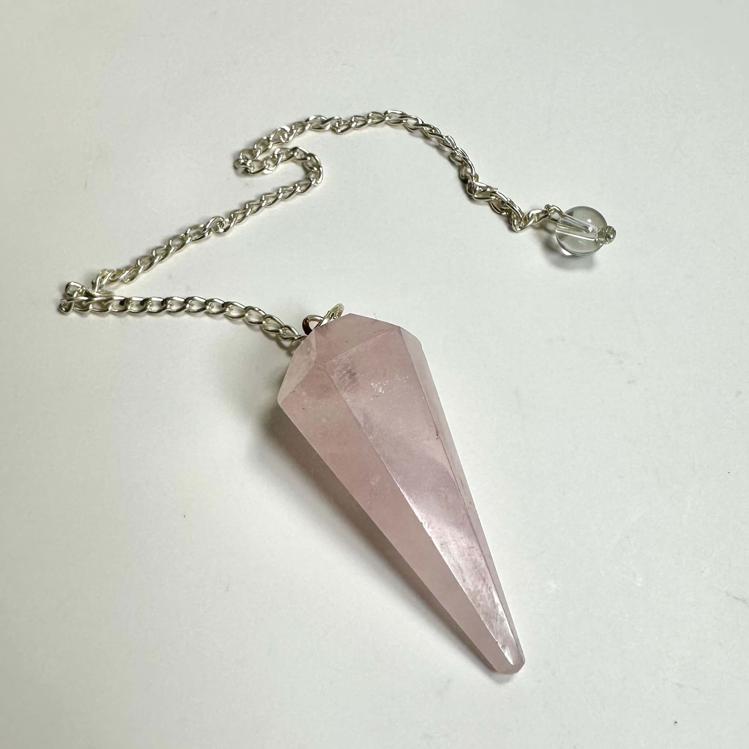 Rosenkvarts pendul 25stk.