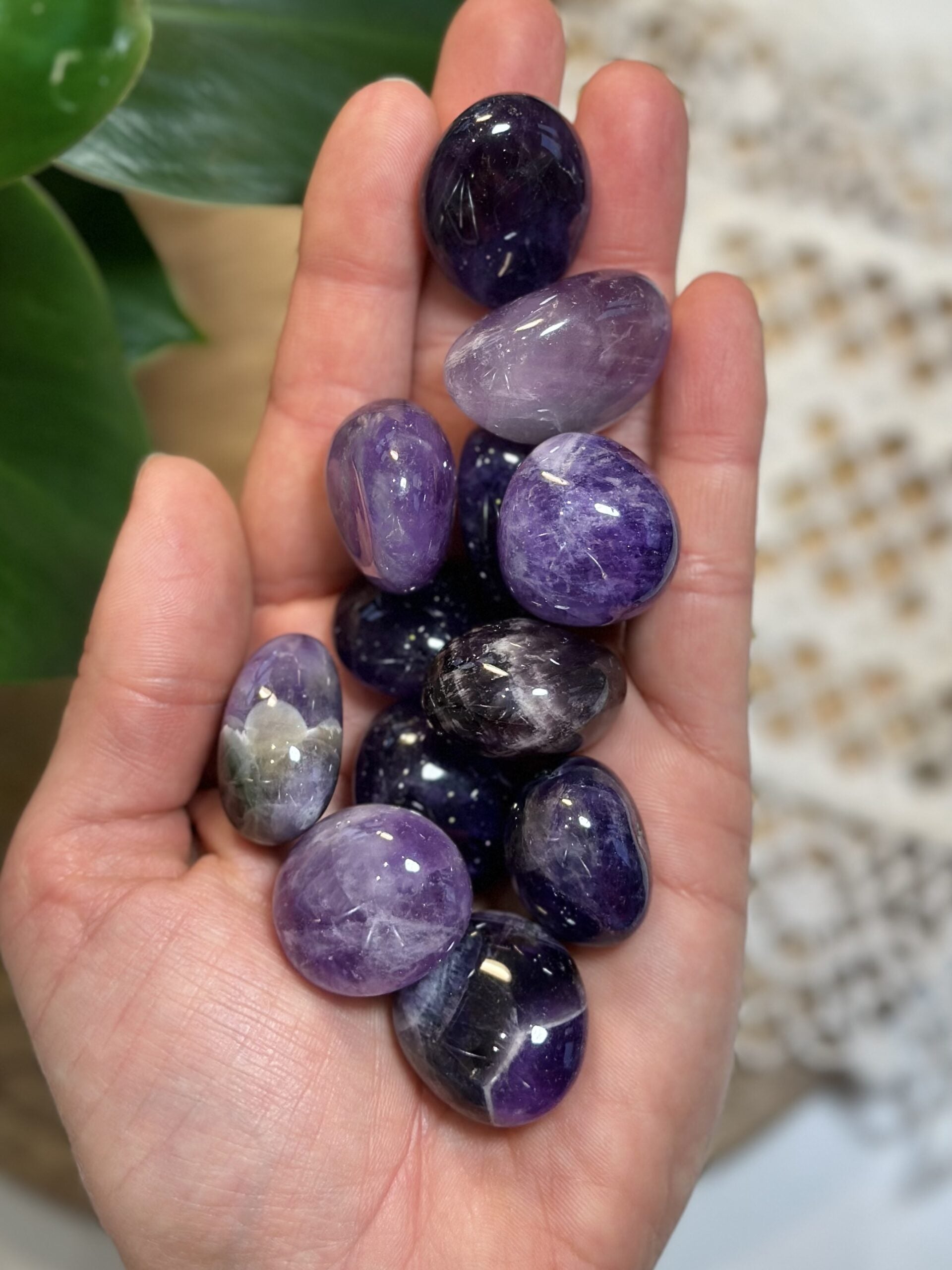 Ametyst lommesten 2-3cm 500Gram