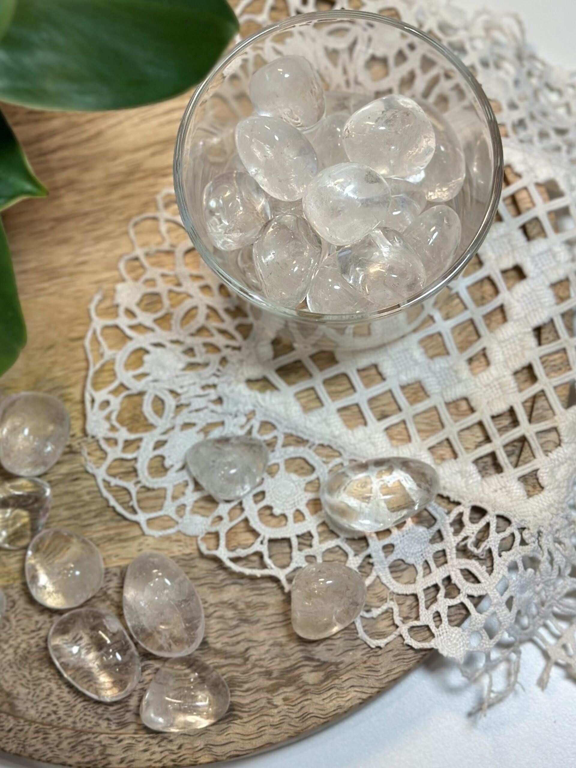 Bjergkrystal lommesten 2-3cm 1Kg